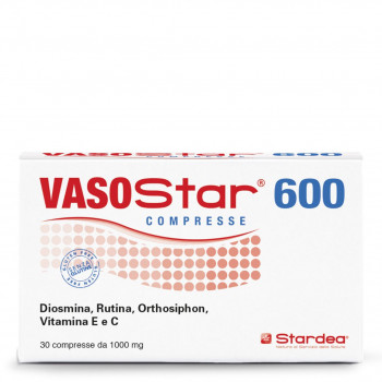 VASOSTAR 600 INTEGRATORE ALIMENTARE ANTIOSSIDANTE 30CPR