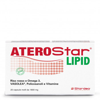 ATEROSTAR LIPID INTEGRATORE BENESSERE CARDIOVASCOLARE 20CPS