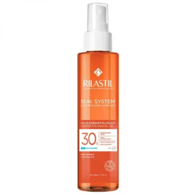 RILASTIL SUN SYSTEM OLIO SOLARE DERMATOLOGICO SPF30 200ML RILASTIL SUN SYSTEM OLIO SOLARE DERMATOLOGICO SPF30 200ML