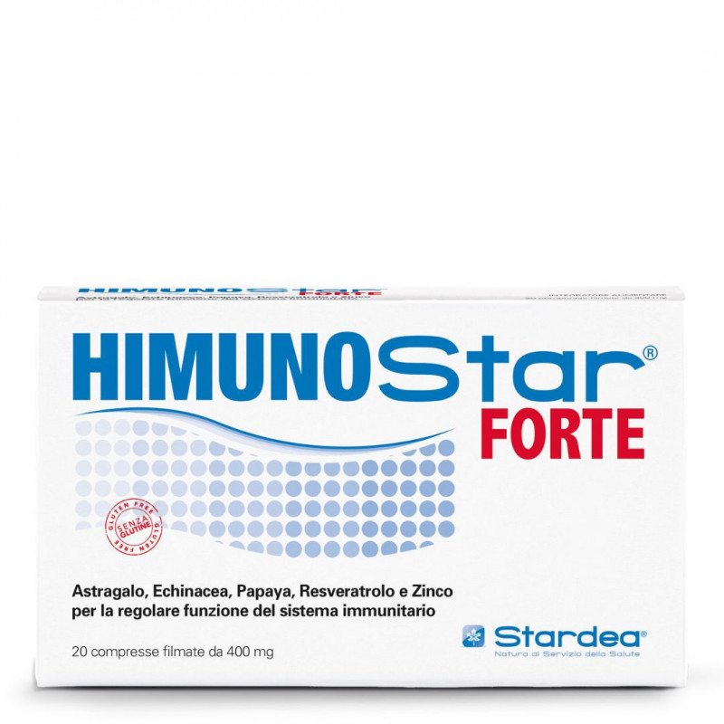 HIMUNOSTAR FORTE INTEGRATORE DIFESE IMMUNITARIE 20 COMPRESSE