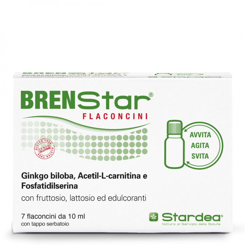 BRENSTAR INTEGRATORE MEMORIA E CONCENTRAZIONE 7FLAC 10ML