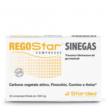 REGOSTAR SINEGAS INTEGRATORE PANCIA GONFIA 30 CPR