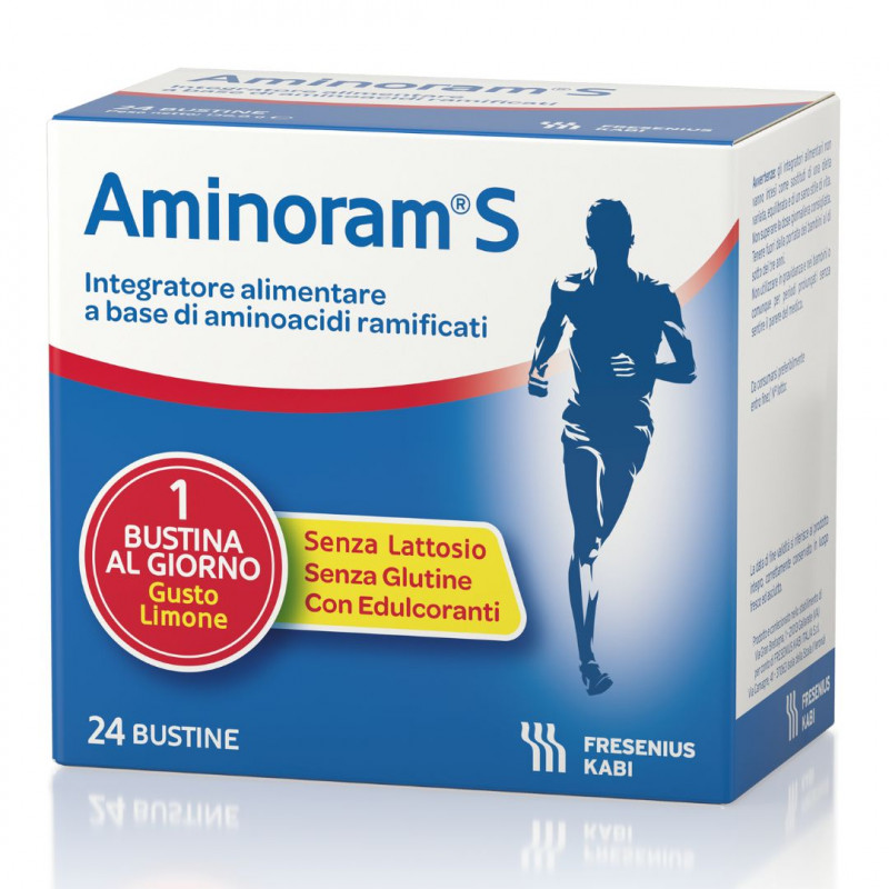 FRESENIUS KABI AMINORAM S INTEGRATORE GUSTO LIMONE 24BST FRESENIUS KABI AMINORAM S INTEGRATORE GUSTO LIMONE 24BST