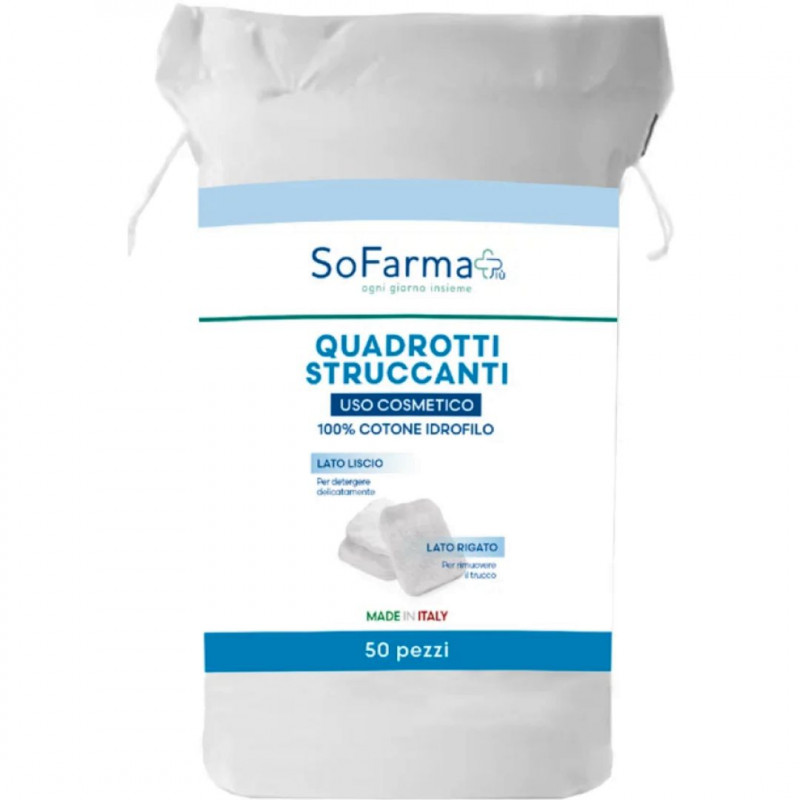 SOFARMAPIÙ QUADROTTI STRUCCANTI 50PZ