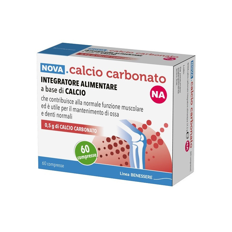 Calcio carbonato 2500 mg - 100 Compresse Effervescenti