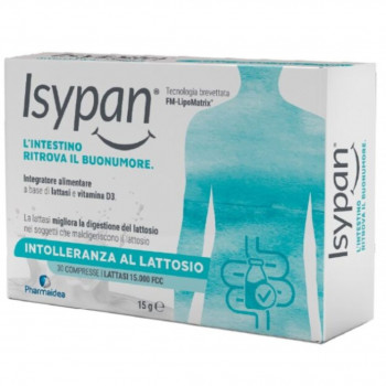 ISYPAN INTOLLERANZA AL LATTOSIO INTEGRATORE 30 COMPRESSE