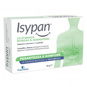 ISYPAN PESANTEZZA GONFIORE STOMACO INTEGRATORE  20CPR