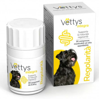 VETTYS INTEGRA REGOLARITA' FLORA INTESTINALE CANE 30 CPR MASTICABILI