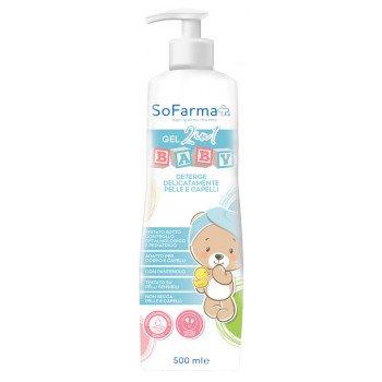 SOFARMAPIÙ DETERGENTE GEL BABY 2IN1 PELLE E CAPELLI 500ML