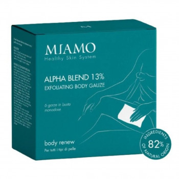 MIAMO BODY RENEW ALPHA BLEND 13% 6 GARZE ESFOLIANTI