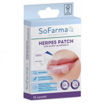 HERPES PATCH IALURONICO 15PZ SF+