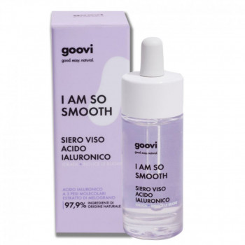 GOOVI I AM SO SMOOTH SIERO VISO ACIDO IALURONICO 30ML