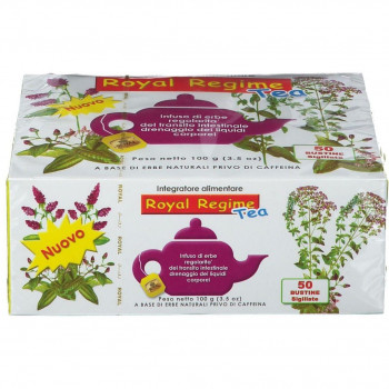 FLORA ROYAL REGIME TEA INFUSO DI ERBE 50 BUSTINE