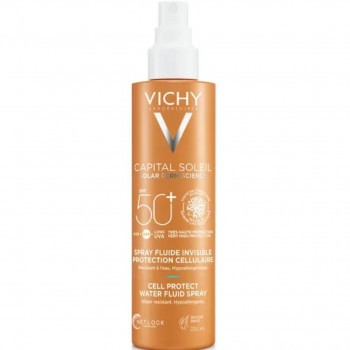 VICHY CAPITAL SOLEIL CELL PROTECT FLUIDO ULTRA LEGGERO SPRAY SPF 50 200ML