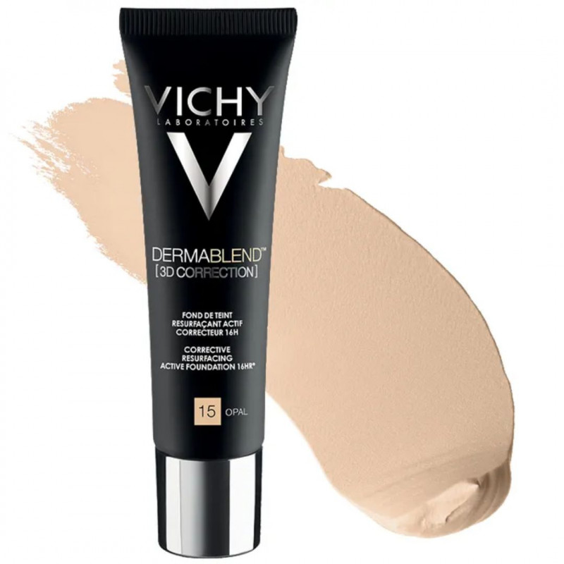 VICHY DERMABLEND 3D FONDOTINTA COPRENTE PELLE GRASSA TONALITÀ 15 30ML