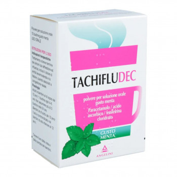 TACHIFLUDEC POLVERE INFLUENZA RAFFREDDORE MENTA 10BST