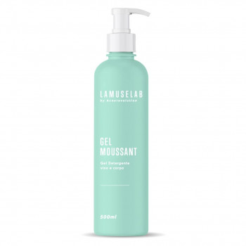 LAMUSELAB SAPONE GEL MOUSSANT DETERGENTE VISO E CORPO 500ML