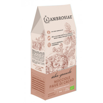 UBERGRANOLA NOCCIOLE/FAVE DI CACAO 250 G