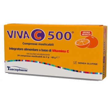 VIVA C 500 24 COMPRESSE MASTICABILI