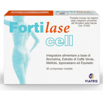VIATRIS FORTILASE CELL INTEGRATORE DRENANTE ANTI CELLULITE 30CPR