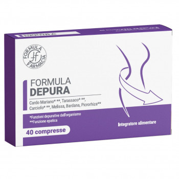 FORMULA DEPURA INTEGRATORE DEPURATIVO 40CPR