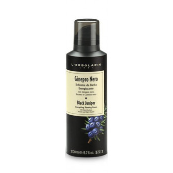 L'ERBOLARIO GINEPRO NERO SCHIUMA DA BARBA ENERGIZZANTE 200 ML