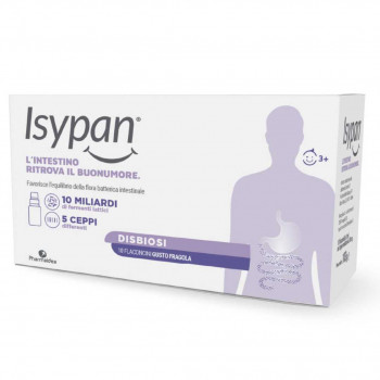 ISYPAN DISBIOSI INTEGRATORE FERMENTI LATTICI 10 FLACONCINI 10 ML