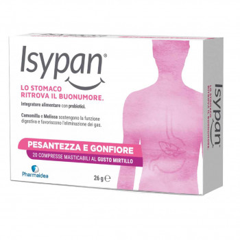 ISYPAN PESANTEZZA GONFIORE STOMACO INTEGRATORE  20CPR