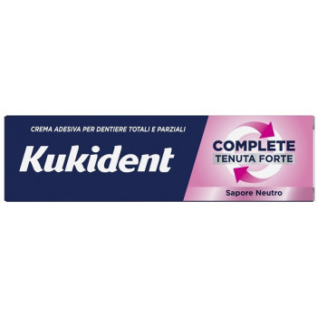 KUKIDENT COMPLETE NEUTRO PASTA ADESIVA PER DENTIERE 40G