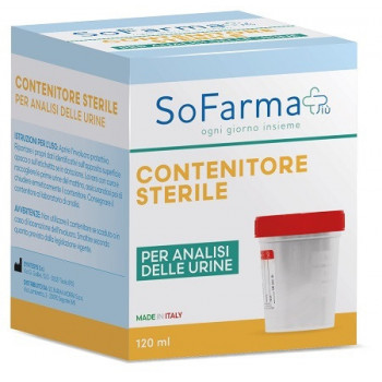 SOFARMAPIÙ CONTENITORE STERILE PER URINE 120ML