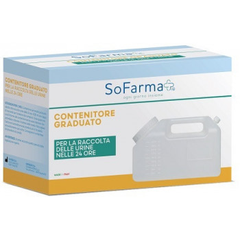 SOFARMAPIÙ TANICA CONTENITORE GRADUATO PER URINE 24H