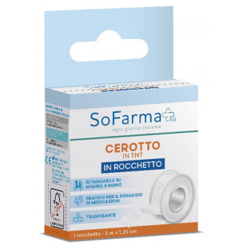 SOFARMAPIÙ CEROTTO TNT IN ROCCHETTO 5X1,25 CM 1PZ