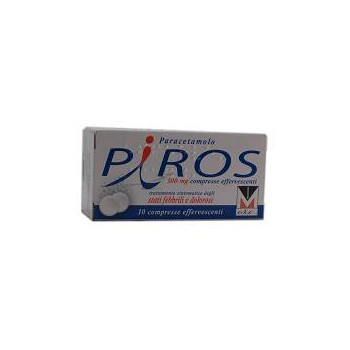 PIROS 500 MG COMPRESSE EFFERVESCENTI