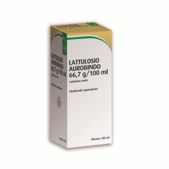 LATTULOSIO AUROBINDO 66,7 G/100 ML SOLUZIONE ORALE