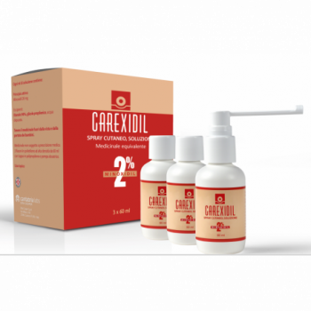 CAREXIDIL 2% SPRAY CUTANEO, SOLUZIONE