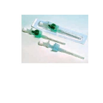 AGO CANNULA GAUGE 22 1 VIA ANALLERGICO CON VALVOLA