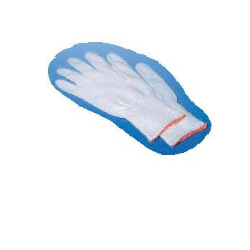 GUANTO NON CHIRURGICO IN COTONE BIANCO MISURA 6 IN BUSTA