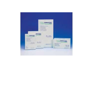 MEDICAZIONE IN ALGINATO CALCICO STERILE FARMACTIVE DIMENSIONI 10X10CM 10 PEZZI