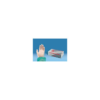 GUANTO PLASTICA MONOUSO PVC BUSTA 100 PEZZI