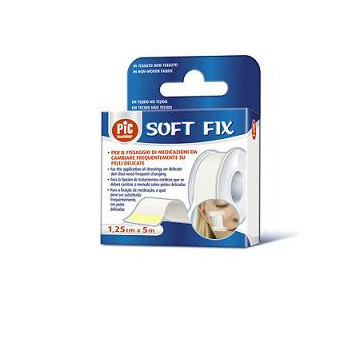 CEROTTO IN ROCCHETTO SOFT FIX 1,25X500 CM CON FUSTELLA