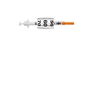 SIRINGA PER INSULINA PIC INSUMED 1 ML 100 UI AGO GAUGE 30 LUNGHEZZA 8 MM SENZA SPAZIO MORTO 3 SACCHETTI DA 10 PEZZI
