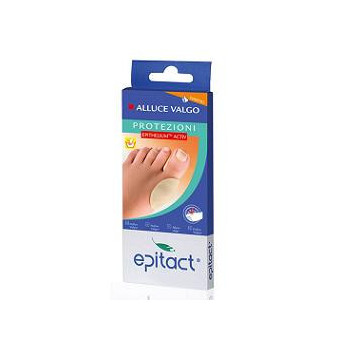 PROTEZIONE PER ALLUCE VALGO EPITACT IN SILICONE CON EPITHELIUM ACTIV 2 PEZZI