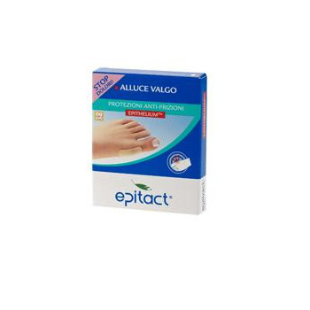 PROTEZIONE PER ALLUCE VALGO EPITACT IN SILICONE CONFEZIONE MINI TAGLIA UNICA 2 PEZZI