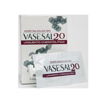 VASESAL 20 6 BUSTINE PLURIDOSE DA 5 ML UNGUENTO CHERATOLITICO