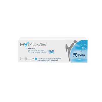SIRINGA INTRA-ARTICOLARE HYMOVIS ACIDO IALURONICO 24 MG 3 ML 2 PEZZI