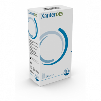 XANTERDES SOLUZIONE OFTALMICA 20 FLACONCINI MONODOSE DA 0,3 ML