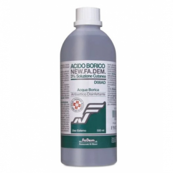 ACIDO BORICO NEW.FA.DEM. 3% SOLUZIONE CUTANEA