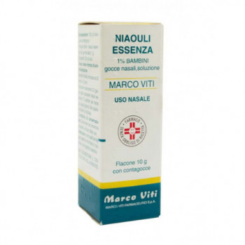 NIAOULI ESSENZA MARCO VITI GOCCE NASALI, SOLUZIONE