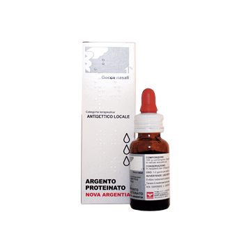 ARGENTO PROTEINATO NOVA ARGENTIA GOCCE NASALI E AURICOLARI, SOLUZIONE