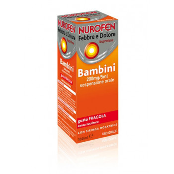 NUROFEN FEBBRE E DOLORE 200 MG/5ML SOSPENSIONE ORALE